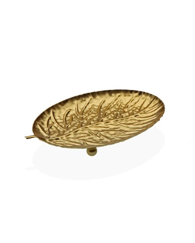 Versa Golden Centerpiece, 12 x 1.5 x 19 cm - Elegance and Style for Refined Tables

